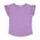 Rabbit Skins 3339 Toddler Flutter Sleeve T-Shirt