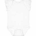 Rabbit Skins 4439 Infant Flutter Sleeve Bodysuit