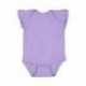 Rabbit Skins 4439 Infant Flutter Sleeve Bodysuit