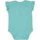 Rabbit Skins 4439 Infant Flutter Sleeve Bodysuit