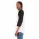 Shaka Wear SHRAG Adult Three-Quarter Sleeve Raglan T-Shirt