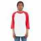 Shaka Wear SHRAG Adult Three-Quarter Sleeve Raglan T-Shirt