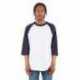 Shaka Wear SHRAG Adult Three-Quarter Sleeve Raglan T-Shirt