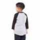 Shaka Wear SHRAGY Youth Three-Quarter Sleeve Raglan