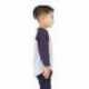 Shaka Wear SHRAGY Youth Three-Quarter Sleeve Raglan