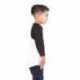 Shaka Wear SHRAGY Youth Three-Quarter Sleeve Raglan