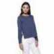 StarTee ST1471 Ladies CVC High Low Long-Sleeve T-Shirt