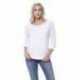 StarTee ST1475 Ladies CVC Long-Sleeve Raglan