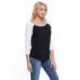 StarTee ST1475 Ladies CVC Long-Sleeve Raglan