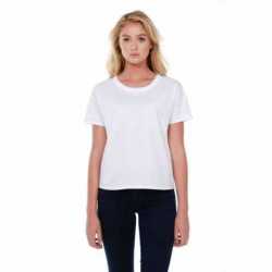 StarTee ST1017 Ladies Raw-Neck Boxy T-Shirt