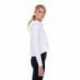 StarTee ST1490 Ladies CVC Cropped Hoodie T-Shirt