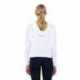 StarTee ST1490 Ladies CVC Cropped Hoodie T-Shirt