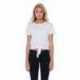 StarTee ST1026 Ladies Cotton Tie Front T-Shirt