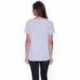 StarTee ST1823 Ladies Cotton/Modal Open V-Neck T-Shirt