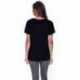 StarTee ST1823 Ladies Cotton/Modal Open V-Neck T-Shirt