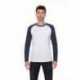 StarTee ST2477 Men's CVC Long-Sleeve Raglan