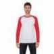 StarTee ST2477 Men's CVC Long-Sleeve Raglan