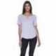 StarTee ST1822 Ladies Cotton/Modal Slit V-Neck