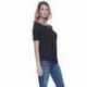 StarTee ST1822 Ladies Cotton/Modal Slit V-Neck