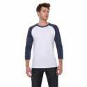 StarTee ST2475 Men's CVC Three-Quarter Sleeve Raglan