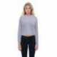 StarTee ST1170 Ladies Long-Sleeve Crop Boyfriend T-Shirt