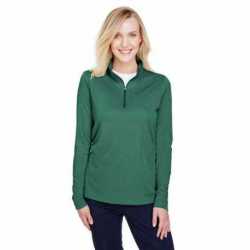 Team 365 TT31HW Ladies Zone Sonic Heather Performance Quarter-Zip