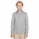 Team 365 TT31HY Youth Zone Sonic Heather Performance Quarter-Zip