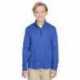 Team 365 TT31HY Youth Zone Sonic Heather Performance Quarter-Zip