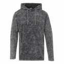 MV Sport 21456 Loco Mineral Wash Hooded Long Sleeve T-Shirt