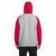 Team 365 TT96CB Unisex Zone HydroSport Heavyweight Colorblock Hooded Sweatshirt