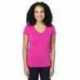 Threadfast Apparel 200RV Ladies Ultimate CVC V-Neck T-Shirt