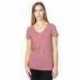 Threadfast Apparel 200RV Ladies Ultimate CVC V-Neck T-Shirt