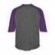 Badger 2133 Youth B-Core 3/4 Sleeve Baseball T-Shirt