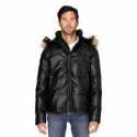 Threadfast Apparel 397J Unisex Vegan Leather Puffer Jacket