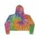 Tie-Dye CD8333 Ladies Cropped Hooded Sweatshirt