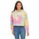 Tie-Dye CD8333 Ladies Cropped Hooded Sweatshirt