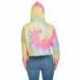 Tie-Dye CD8333 Ladies Cropped Hooded Sweatshirt