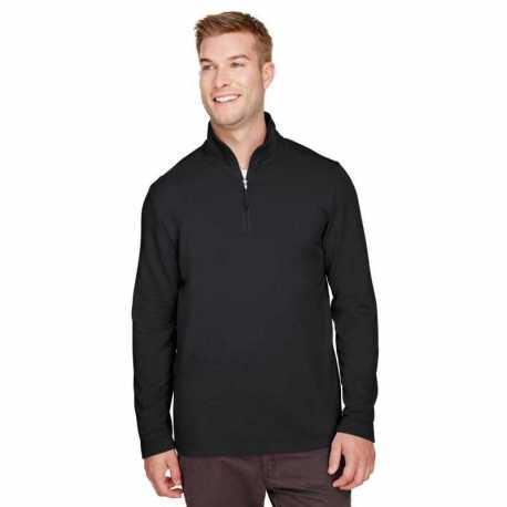 UltraClub UC792 Men's Coastal Pique Fleece Quarter-Zip