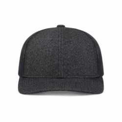 Pacific Headwear 210C Melange Heather Low-Profile Trucker