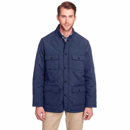 UltraClub UC708 Men's Dawson Quilted Hacking Jacket