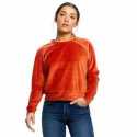 US Blanks US538 Ladies Velour Long Sleeve Crop T-Shirt