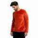 US Blanks US5594 Unisex Velour Long Sleeve Pocket T-Shirt