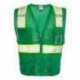 Kishigo B100-111 EV Series Enhanced Visibility Multi-Pocket Mesh Vest