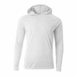 A4 NB3409 Youth Long Sleeve Hooded T-Shirt