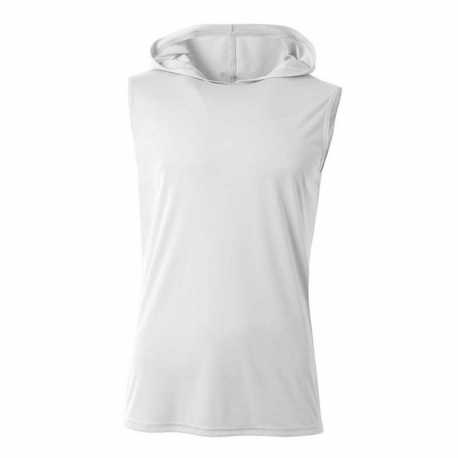 A4 NB3410 Youth Sleeveless Hooded T-Shirt