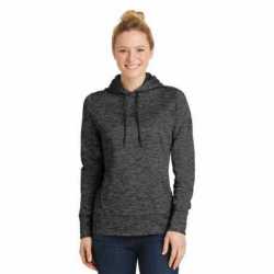 Sport-Tek LST225 Ladies PosiCharge Electric Heather Fleece Hooded Pullover