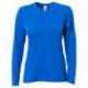 A4 NW3029 Ladies Long-Sleeve Softek V-Neck T-Shirt