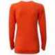 A4 NW3029 Ladies Long-Sleeve Softek V-Neck T-Shirt