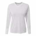 A4 NW3425 Ladies Long-Sleeve Sprint V-Neck T-Shirt