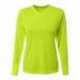 A4 NW3425 Ladies Long-Sleeve Sprint V-Neck T-Shirt